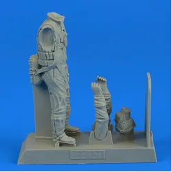 Aerobonus 320121 1/32 German Luftwaffe Pilot Wwii With Life Jacket Resin Kit