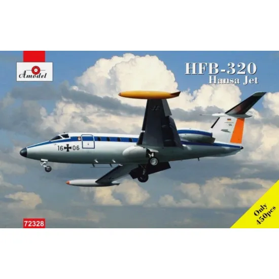 Amodel 72328 1/72 Hfb-320 Hansa Jet Model Kit Pe Parts Mask Scale Model Kit