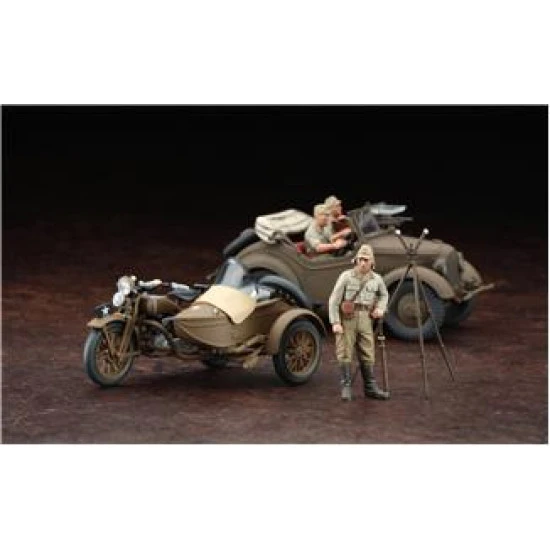 TYPE97 SIDECAR & KUROGANE 1/48 Hasegawa 36502