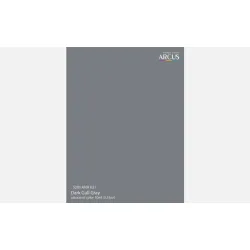 Arcus A520 Acrylic Paint Ana 621 Dark Gull Gray Saturated Color