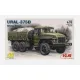 Icm 72711 1/72 Ural-375d Soviet Army Truck Scale Plastic Model Kit