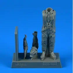 Aerobonus 320164 1/32 French Air Force Wwii Pilot Resin Kit
