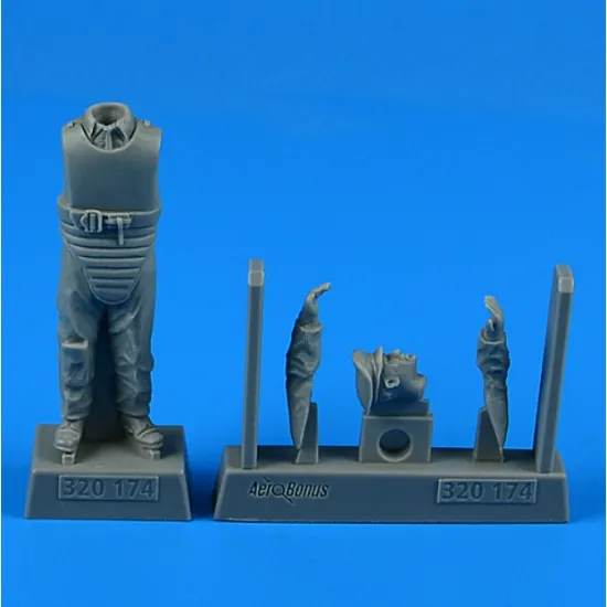 Aerobonus 320174 1/32 Usaaf Wwii Bomber Crew 8th Arma Resin Kit