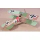 Roden 006 1/72 Albatros D 2 German Biplane Airplane 1916 Wwi Plastic Model