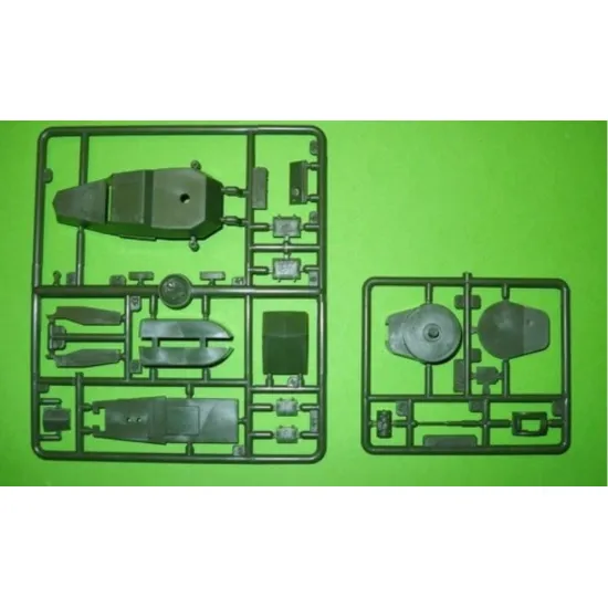 Unimodel 318 1/72 Ba-6 Soviet Armored Vehicle W/ 45mm Gun Ww Ii Um 318