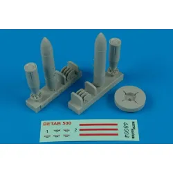 Aerobonus 480004 1/48 Dummy Resin Betab-500 Soviet Penetration Bombs