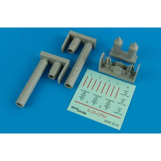 Aerobonus 480019 1/48 S-25-ofm Air-to-ground Rocket Resin Kit