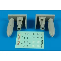 Aerobonus 480044 1/48 Fab-500ta Russian Bombs Dummy Resin Kit