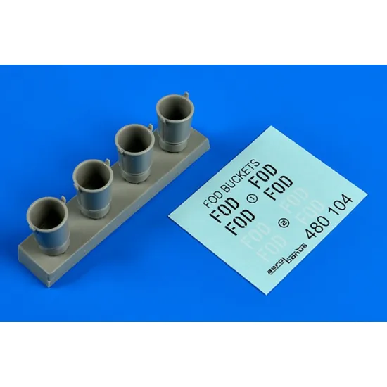 Aerobonus 480104 1/48 Dummy Resin Fod Buckets