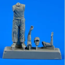 Aerobonus 480108 1/48 U.s. Army Aircraft Mechanic Wwii Pacific Theatre Resin Kit