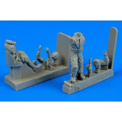 Aerobonus 480139 1/48 German And Austro-hungarian Aircraft Crew Wwi Resin Kit