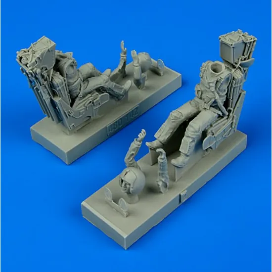 Aerobonus 480142 1/48 Us Navy Pilot And Operator With Ejection Seats For F-14a/B Tomcat