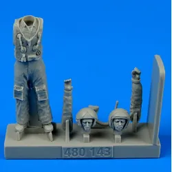 Aerobonus 480143 1/48 Soviet Pilot With Life Jacket - The Cold War Period