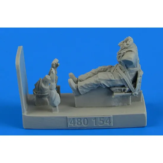 Aerobonus 480154 1/48 Soviet Woman Pilot Wwii With Seat For Po-2