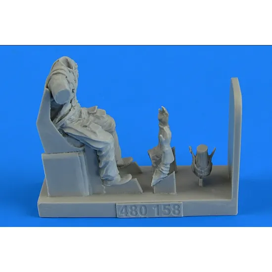 Aerobonus 480158 1/48 Czechoslovakian Air Force Fighter Pilot With Seat For Avia B534 Iii Series 1935-1939 For Eduard