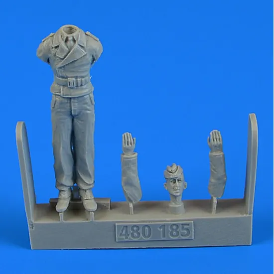 Aerobonus 480185 1/48 German Wwii Tank Crew Trooper C Resin Kit