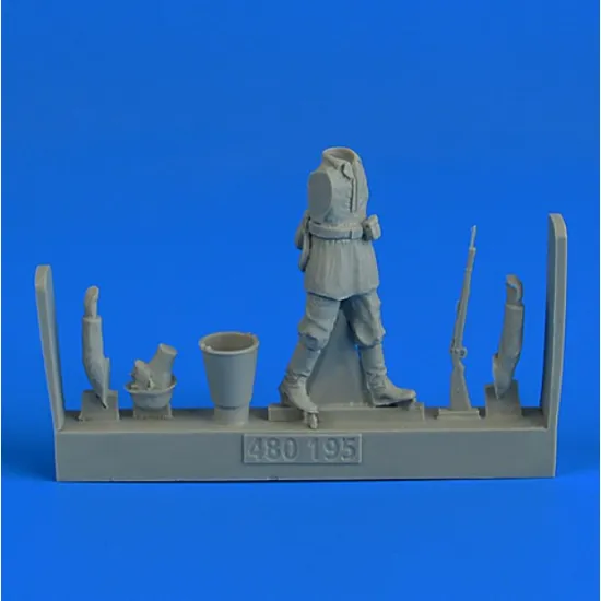 Aerobonus 480195 1/48 Wwii German Infantry Resin Kit