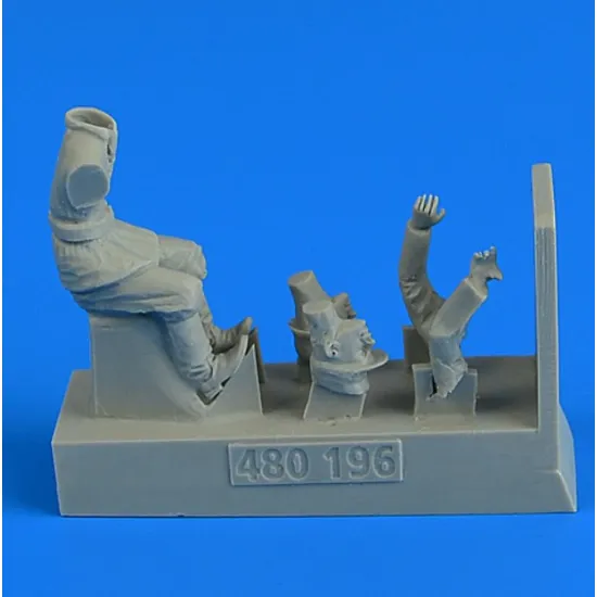 Aerobonus 480196 1/48 Wwii German Infantry Driver For Kettenkraftrad Resin Kit