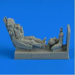 Aerobonus 480198 1/48 Usaf Fighter Pilot With Ejection Seat For F-5e