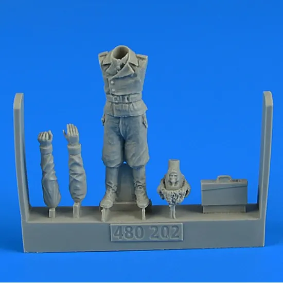 Aerobonus 480202 1/48 Wwii German Infanty Resin Kit