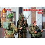 Mars Figures 32046 1/32 British Paratroopers Ww Ii 8 Figures In 15 Poses