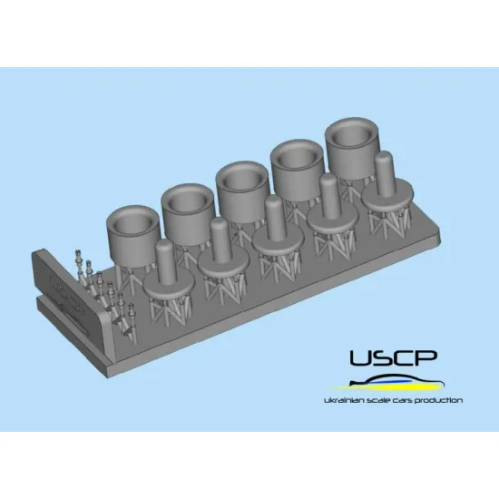 Uscp 24p123 1/24 Alpina Dynamic 20 Inch Resin Wheels