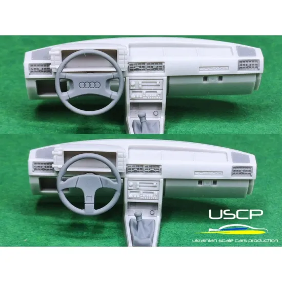 Uscp 24t077 1/24 Audi Quattro Coupe Facelift For Tamiya Conversion Set