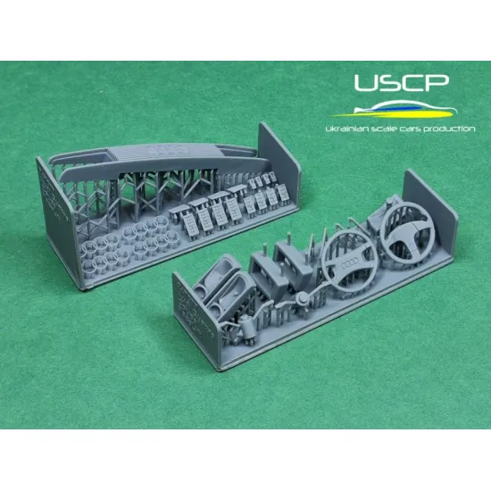 Uscp 24t077 1/24 Audi Quattro Coupe Facelift For Tamiya Conversion Set