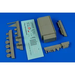 Aerobonus 720011 1/72 Usaf F-2a Flightline Maintenance Shop Trailer Resin Kit