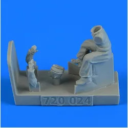 Aerobonus 720024 1/72 Wwii Raf Tractor Driver Resin Kit