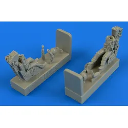 Aerobonus 720027 1/72 Us Navy Pilot And Operator With Ejection Seats For F14a/B Tomcat For Hasegawa/Fujimi
