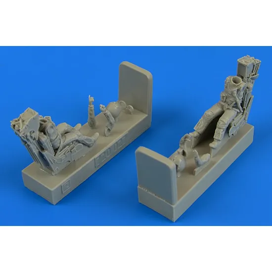 Aerobonus 720027 1/72 Us Navy Pilot And Operator With Ejection Seats For F14a/B Tomcat For Hasegawa/Fujimi