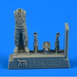 Aerobonus 720032 1/72 German Modern Luftwaffe/Marine Fighter Pilot Resin Kit