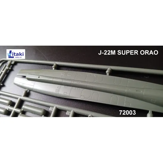 Litaki 72003 1/72 J-22m Super Orao Ground Attack Aircraft Plastic Model Kit