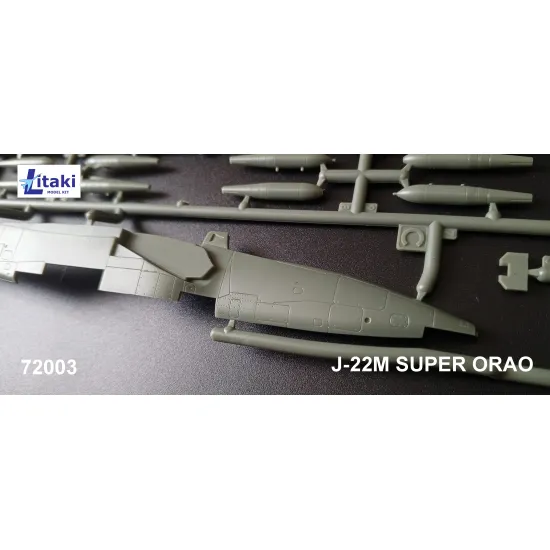Litaki 72003 1/72 J-22m Super Orao Ground Attack Aircraft Plastic Model Kit