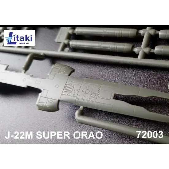 Litaki 72003 1/72 J-22m Super Orao Ground Attack Aircraft Plastic Model Kit