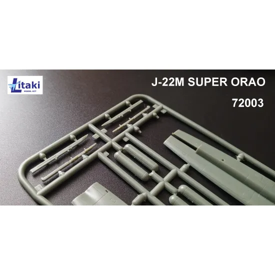 Litaki 72003 1/72 J-22m Super Orao Ground Attack Aircraft Plastic Model Kit