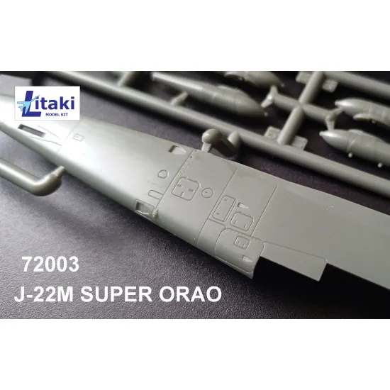Litaki 72003 1/72 J-22m Super Orao Ground Attack Aircraft Plastic Model Kit