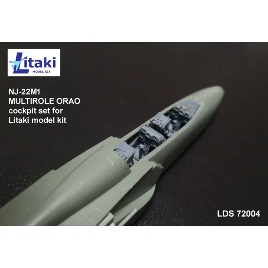 Litaki Lds72004 1/72 Cockpit Set For Nj-22m1 Multirole Orao Litaki Model Kit