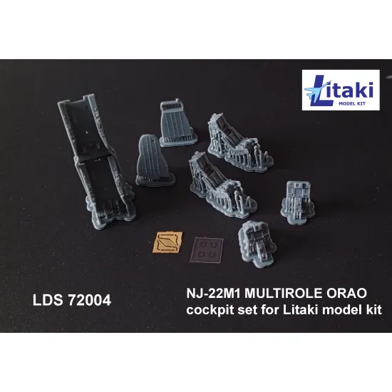 Litaki Lds72004 1/72 Cockpit Set For Nj-22m1 Multirole Orao Litaki Model Kit
