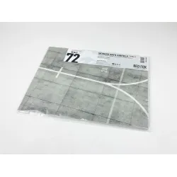 Red Fox Db-72003 1/72 3d Diorama Base Modern Nato Airfield Type 3 300x230mm