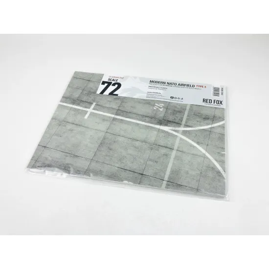 Red Fox Db-72003 1/72 3d Diorama Base Modern Nato Airfield Type 3 300x230mm