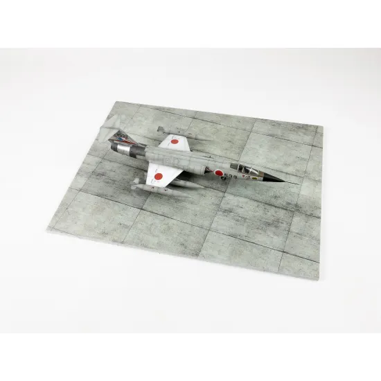 Red Fox Db-72008 1/72 3d Diorama Base Concrete Base Rectangular Type 2 300x230mm