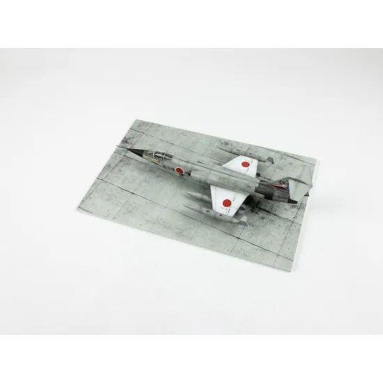 Red Fox Db-72009 1/72 3d Diorama Base Concrete Base Square Type 1 250x160mm