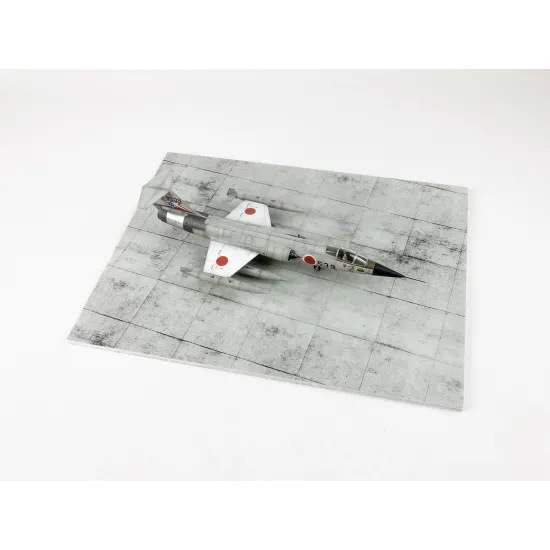 Red Fox Db-72010 1/72 3d Diorama Base Concrete Base Square Type 2 300x230mm