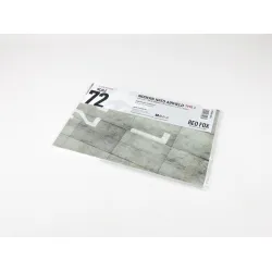 Red Fox Db-72016 1/72 3d Diorama Base Modern Nato Airfield Type 4 250x160mm