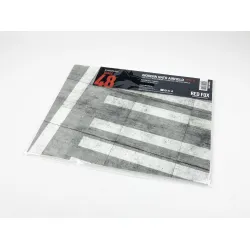 Red Fox Db-48001 1/48 3d Diorama Base Modern Nato Airfield Type 5 300x230mm