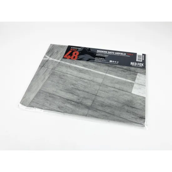 Red Fox Db-48002 1/48 3d Diorama Base Modern Nato Airfield Type 6 300x230mm