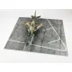 Red Fox Db-48004 1/48 3d Diorama Base Modern Nato Airfield Type 5 380x320mm