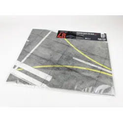 Red Fox Db-48005 1/48 3d Diorama Base Modern Nato Airfield Type 6 380x320mm